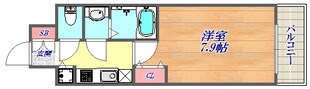 エスライズ新神戸2の物件間取画像